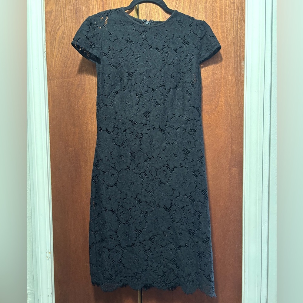 Ralph Lauren Black Lace Dress